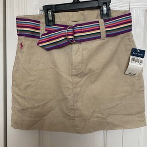 Girls corduroy skirt
